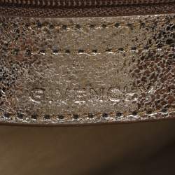 Givenchy Gold Crinkled Leather Hobo