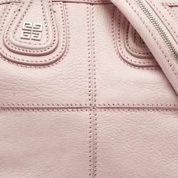 Givenchy Pink Leather Micro Nightingale Satchel