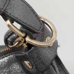 Givenchy Metalic Grey Leather Hobo