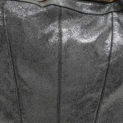 Givenchy Metalic Grey Leather Hobo