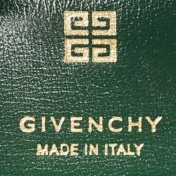 Givenchy Green Leather Mini Antigona Satchel
