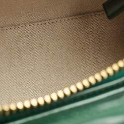 Givenchy Green Leather Mini Antigona Satchel