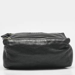 Givenchy Black Leather Mini Pandora Chain Shoulder Bag