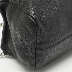 Givenchy Black Leather Mini Pandora Chain Shoulder Bag