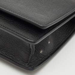 Givenchy Black Leather Pandora Wallet On Chain