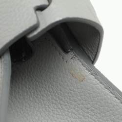 Givenchy Grey Leather Mini Horizon Top Handle Bag 