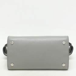 Givenchy Grey Leather Mini Horizon Top Handle Bag 