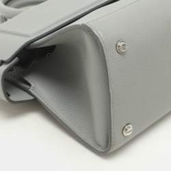 Givenchy Grey Leather Mini Horizon Top Handle Bag 