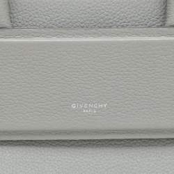 Givenchy Grey Leather Mini Horizon Top Handle Bag 