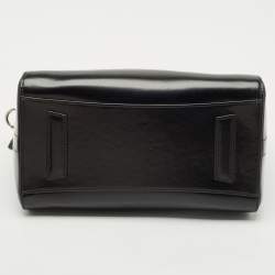 Givenchy Black Glossy Leather Small Antigona Satchel