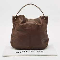 Givenchy Brown Leather Hobo