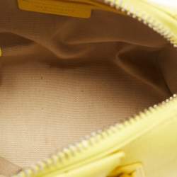 Pre Owned Givenchy Yellow Leather Mini Antigona Satchel