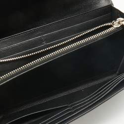 Givenchy Black Leather Horizon Continental Wallet