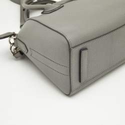 Givenchy Grey Leather Mini Antigona Satchel