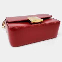 Givenchy Red Leather 4G Chain Small Bag