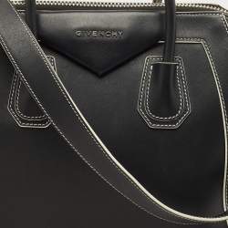 Givenchy Black Leather Medium Antigona Satchel