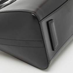 Givenchy Black Glossy Leather Small Antigona Satchel