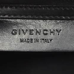 Givenchy Black Glossy Leather Small Antigona Satchel