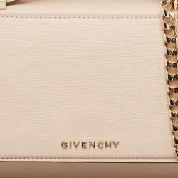 Givenchy Light Pink Leather Pandora Box Bag