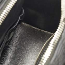 Givenchy Black Python and Patent Leather Small Antigona Satchel