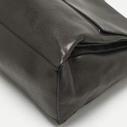 Givenchy Black Leather Pandora Flap Top Handle Bag
