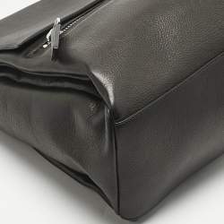 Givenchy Black Leather Pandora Flap Top Handle Bag