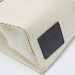 Givenchy Beige/Black Canvas Medium G Tote