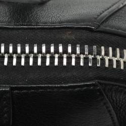 Pre Owned Givenchy Black Leather Mini Antigona Satchel