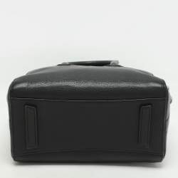 Pre Owned Givenchy Black Leather Mini Antigona Satchel