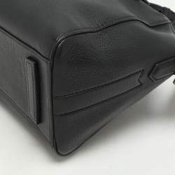 Pre Owned Givenchy Black Leather Mini Antigona Satchel