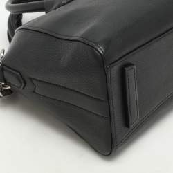 Pre Owned Givenchy Black Leather Mini Antigona Satchel