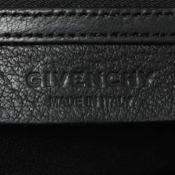 Pre Owned Givenchy Black Leather Mini Antigona Satchel