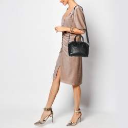 Pre Owned Givenchy Black Leather Mini Antigona Satchel