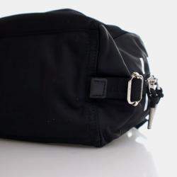 Pre Owned Givenchy Pandora Black Nylon Shoulder Bag