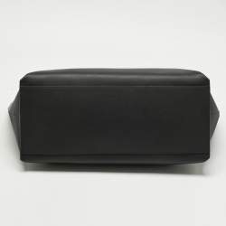 Pre Owned Givenchy Black Leather GV Shopper Tote