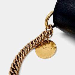 Pre Owned Givenchy Black Leather GV3 Small