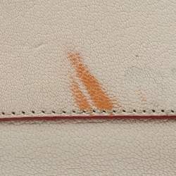 Pre Owned Givenchy White Leather Small Antigona Satchel