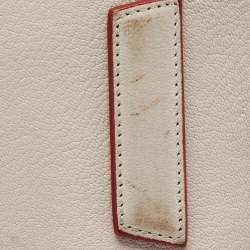 Pre Owned Givenchy White Leather Small Antigona Satchel