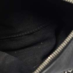 Pre Owned Givenchy Black Leather Pandora Wristlet Clutch