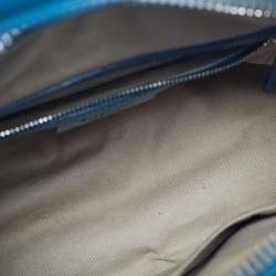 Pre Owned Givenchy Green Patent and Leather Small Antigona Satchel