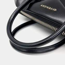 Pre Owned Givenchy Black Leather Antigona Medium