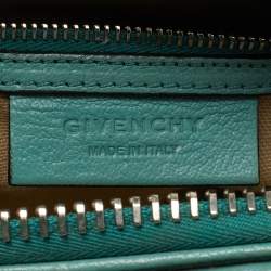 Pre Owned Givenchy Aqua Leather Mini Antigona Satchel