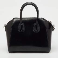 مملوكة مسبقًا Givenchy Black Leather Mini Antigona Satchel