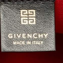 Pre Owned Givenchy Black Canvas Mini Vertical G Tote