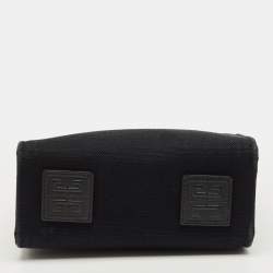 Pre Owned Givenchy Black Canvas Mini Vertical G Tote