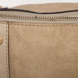 Pre Owned Givenchy Beige Leather Tassel Shoulder Bag