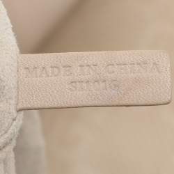 Pre Owned Givenchy Beige Monogram Leather Hobo