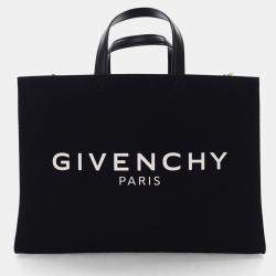 مملوكة مسبقًا حقيبة جيفنشي جي توت كانفاس متوسطة الحجم