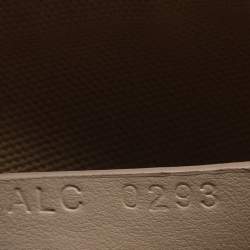 مملوكة مسبقًا Givenchy Logo Embroidered Off White Canvas Wristlet Clutch