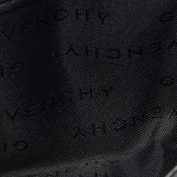 مملوكة مسبقًا محفظة جيفنشي كومباكت م ونوجرام جلد أسود